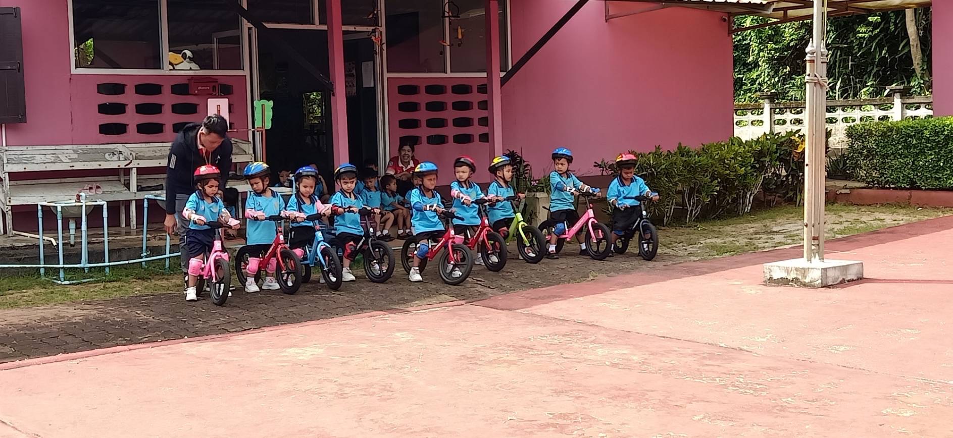 👶กิจกรรมกีฬาจักรยานขาไถ เสริมสร้างพัฒนาการเด็กปฐมวัย