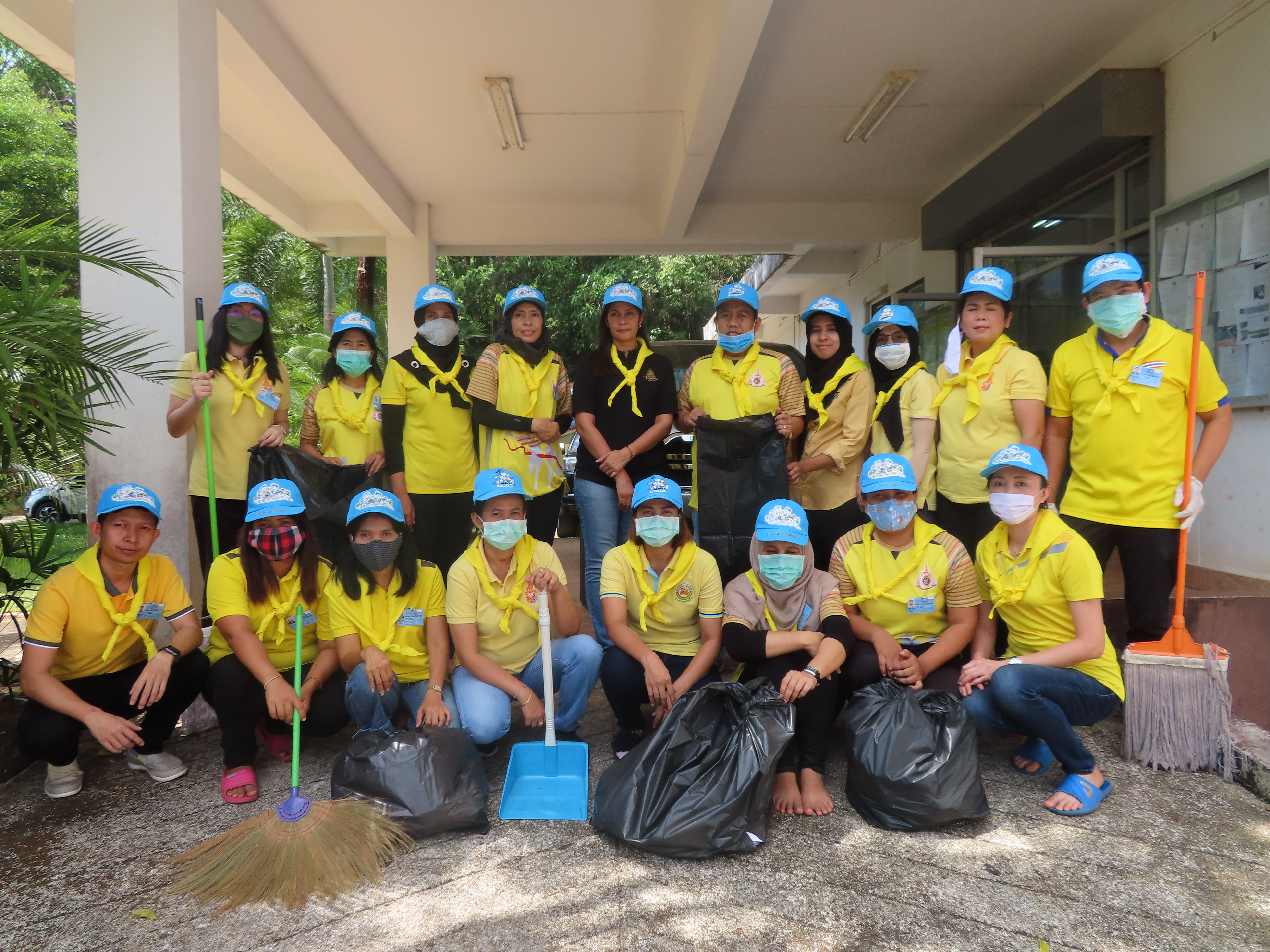 ทำความสะอาดอบต.เขาทอง Big Cleaning Week 